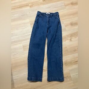 Abercrombie & Fitch Indigo CurveLove Blue Jeans
